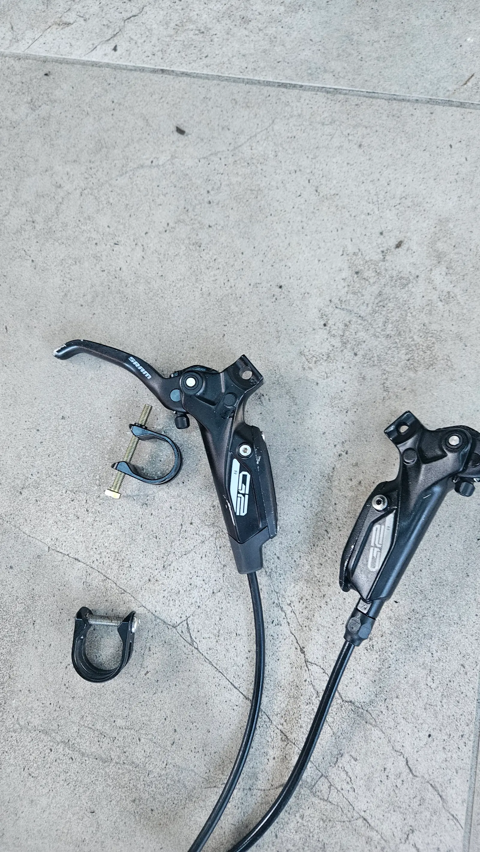 Sram g2r brakes pre bled, and shimano tektro drion rear lever