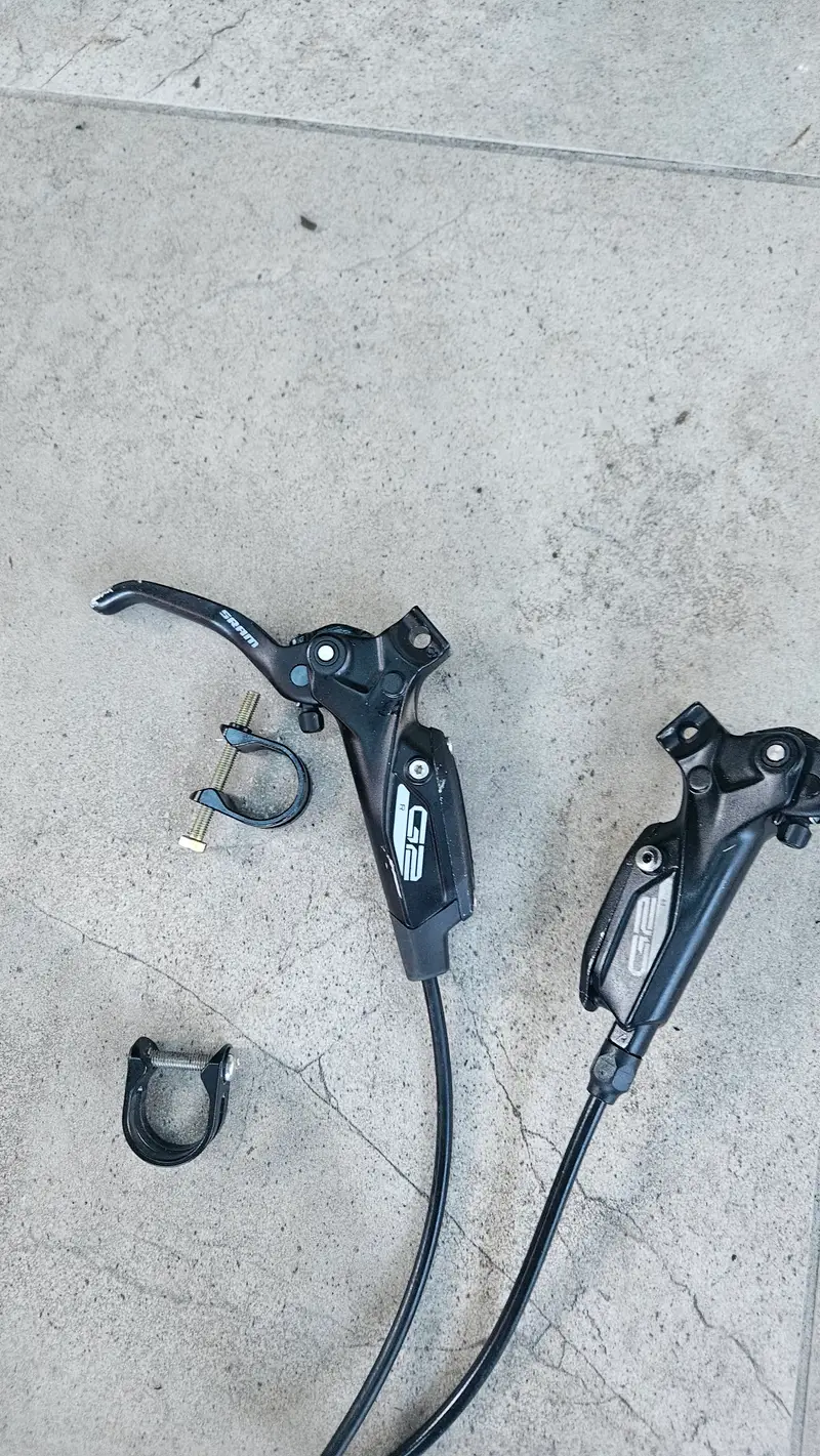 Sram g2r brakes pre bled, and shimano tektro drion rear lever